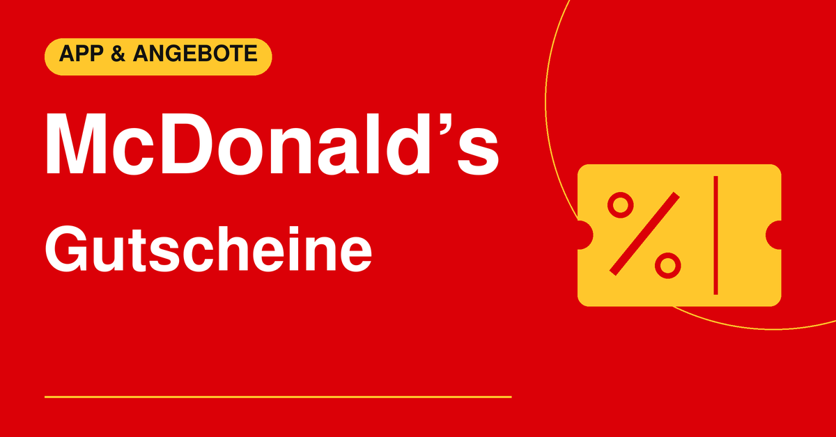 McDonald’s – Gutscheine