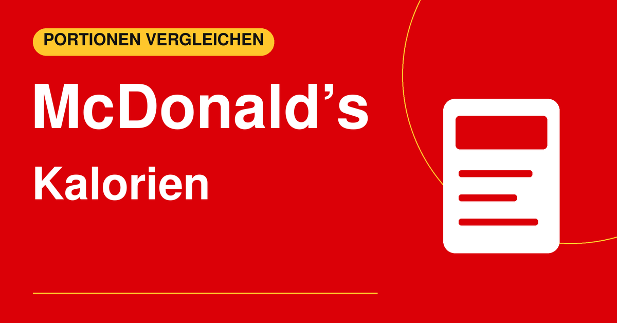 McDonald’s – Kalorien