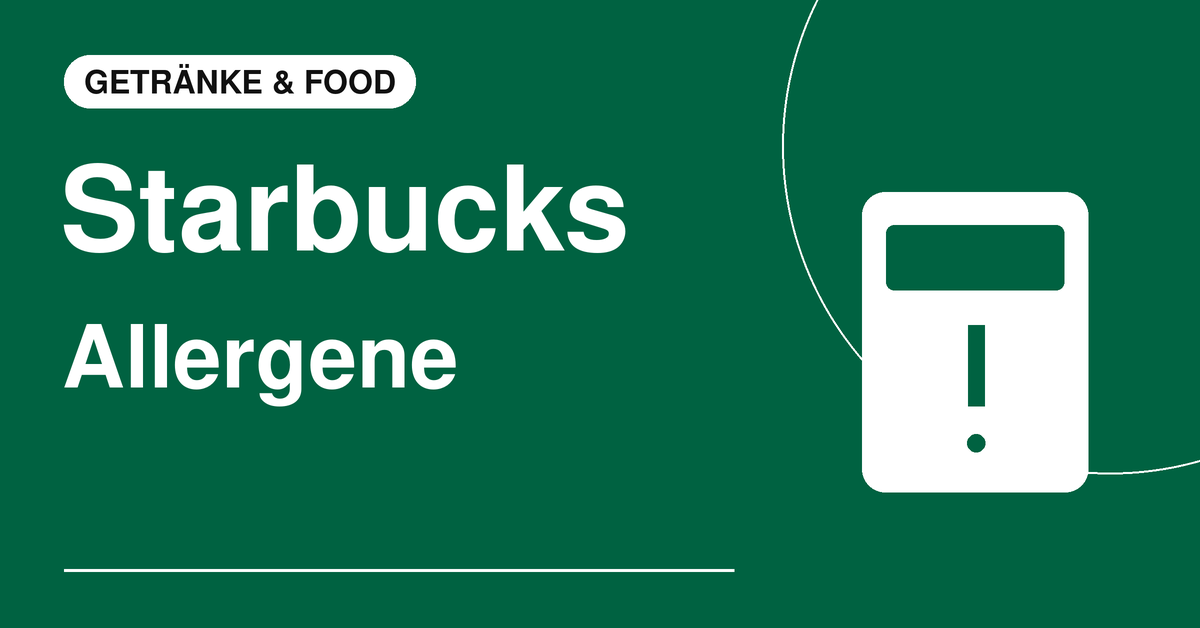 Starbucks – Allergene