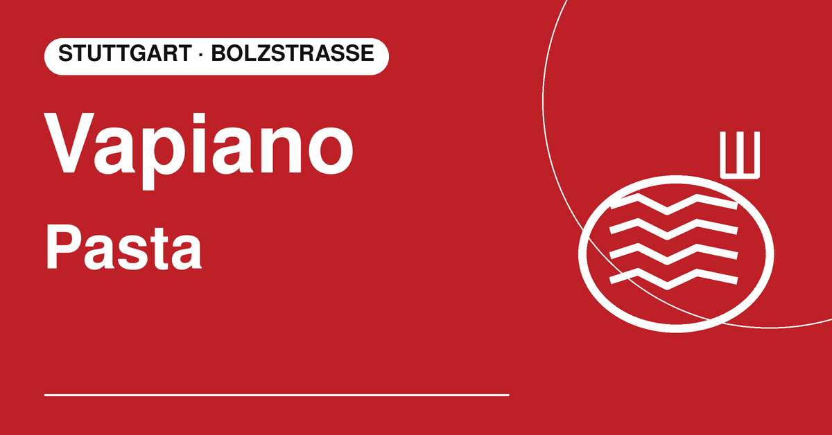 Vapiano – Pasta